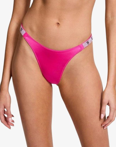 COLA LESS VERY SEXY BOMBSHELL LOGO SHINE STRAP PANTY ROSA - Victoria's Secret