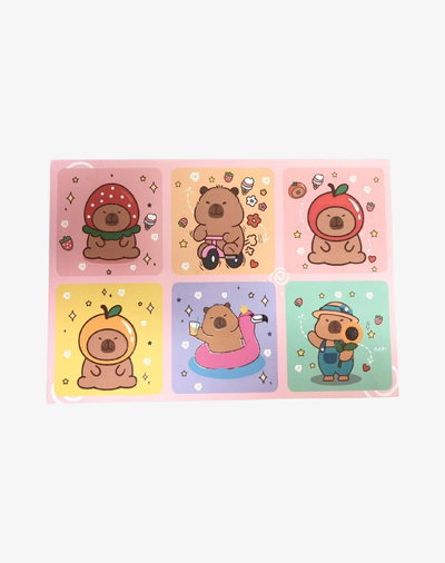 PALETA DE SOMBRA CAPYBARA 54 TONOS