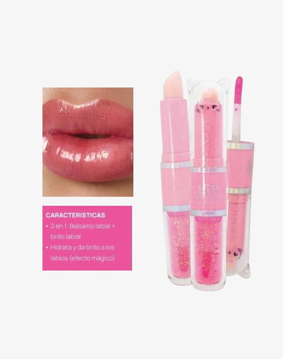 BALSAMO + BRILLO LABIAL CATY PINK21