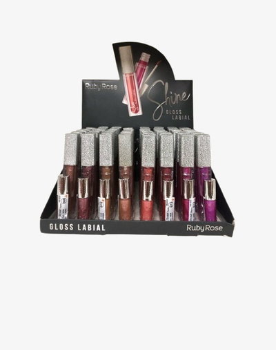LABIAL LIP GLOSS SHINE RUBYROSE