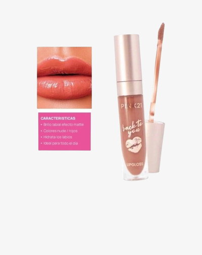 BRILLO LABIAL BACK TO YOU PINK21