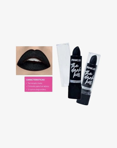 LABIAL NEGRO PINK 21