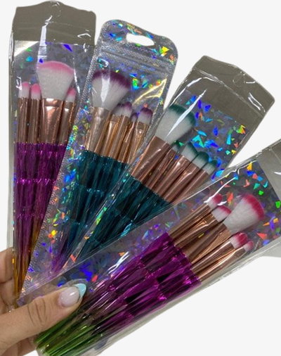 SET DE BROCHAS TORNASOLADAS X 5U