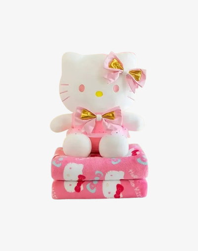 PELUCHE KITTY CON MANTA