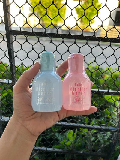 Agua micelar rosa