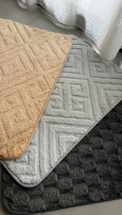 Alfombra de baño | Gris claro