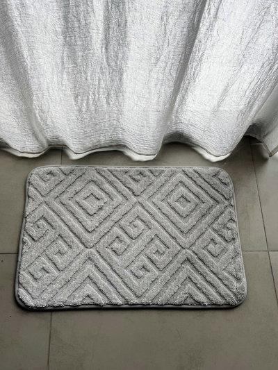 Alfombra de baño | Gris claro