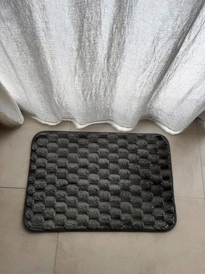 Alfombra de baño | Gris oscuro