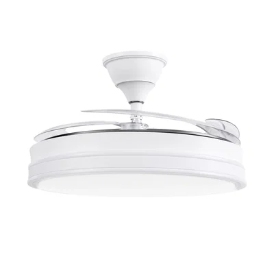 VENTILADOR DE TECHO RETRÁCTIL KANJI BLANCO KJH-CFHB001WT