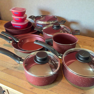 Bateria de cocina Tramontina Turim 12 piezas