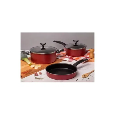 BATERIA DE COCINA MARMICOC 3PDP-RJ-NG 5 PIEZAS