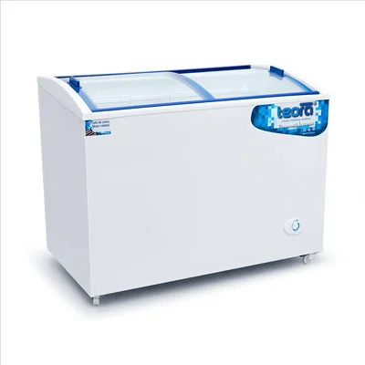 FREEZER 350 LTS VIDRIO CURVO TEORA