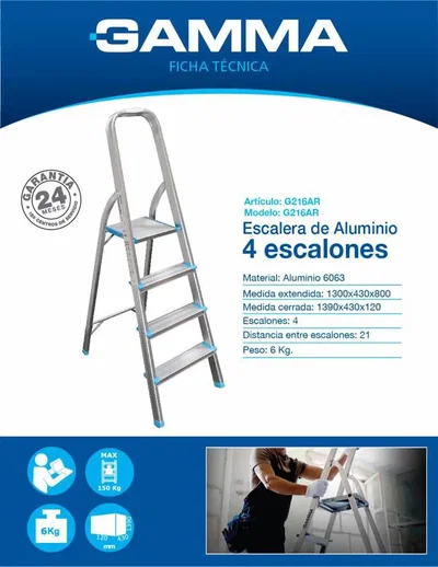 ESCALERA GAMMA G216AR