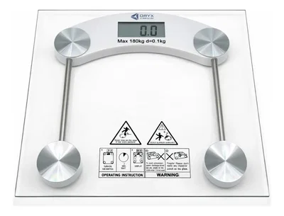Balanza Personal Digital Inteligente Corporal Recargable Lcd Cuadrado