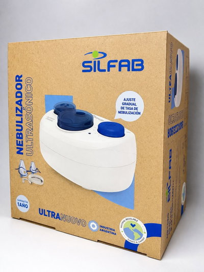 NEBULIZADOR SILFAB N60 ULTRASÓNICO ULTRA NUOVO