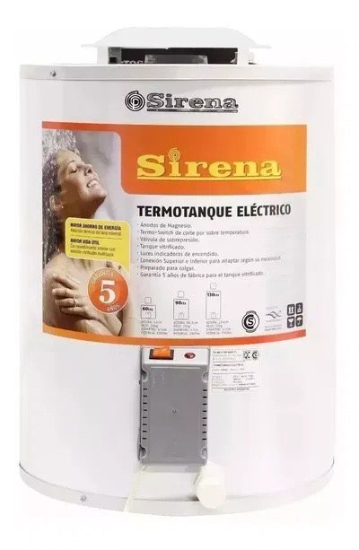 Termotanque Sirena 40L Doble carga