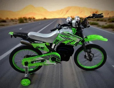 BICICLETA MOTOCROSS JORDAN R16 VERDE 