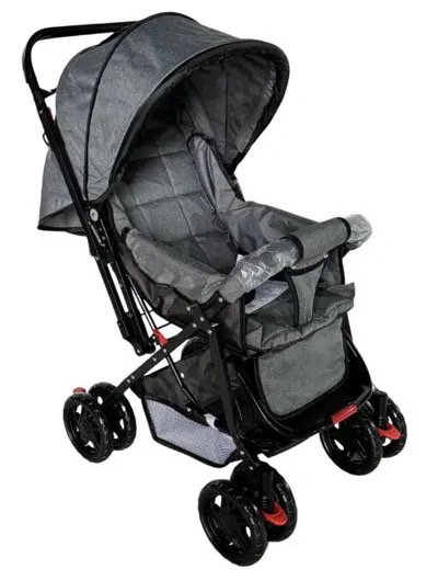 COCHE CUNA FUNKY CIELO GRIS FUNKYJM-2