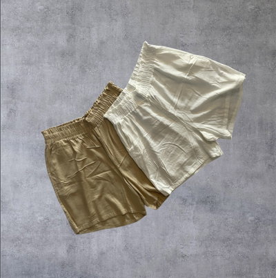 Shorts de lino. T. 6 y 7.
