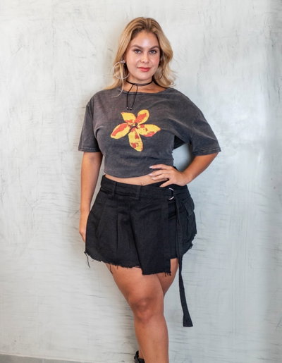 Shorts pollera. Talles 56 y 58.
