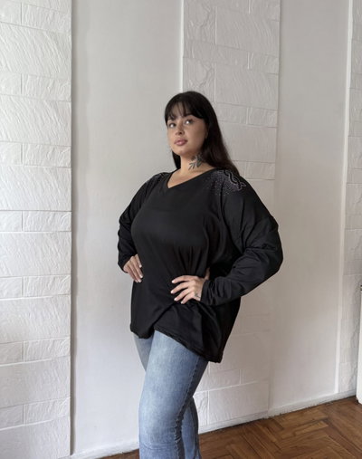 Blusa Luci. Talle u (140 cm busto).