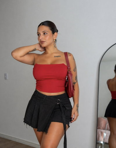 Top/ corset Karol. T. 6 y 7.