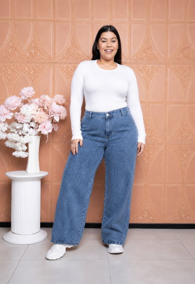 Wide leg rígido. T. del 50 al 60.