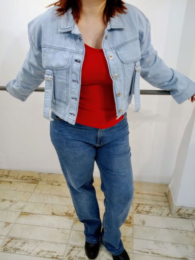 Campera Celeste 