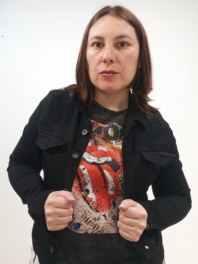 Campera Jeans Oscura