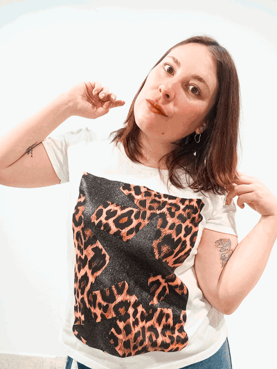 Remera Star Print
