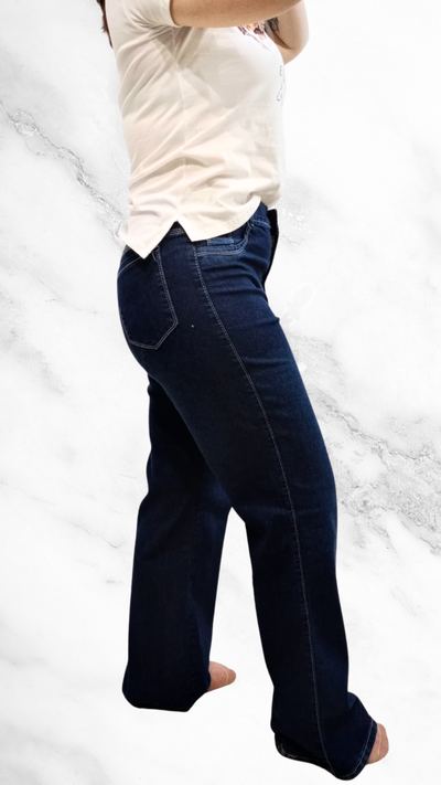 Wide Leg Azul Premium