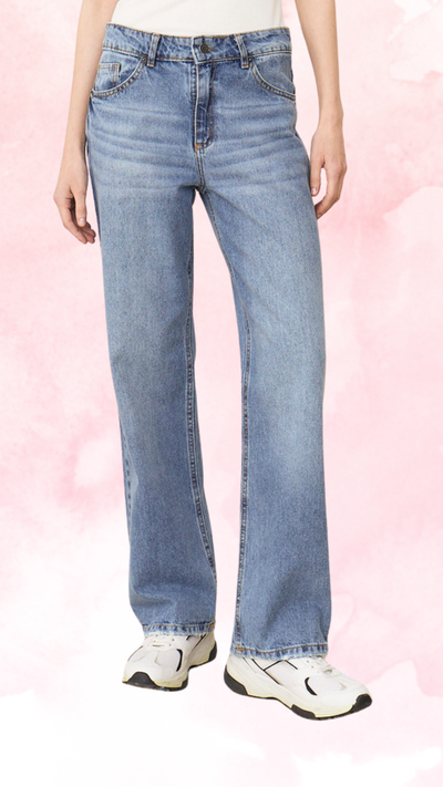 Recto elastic Azul