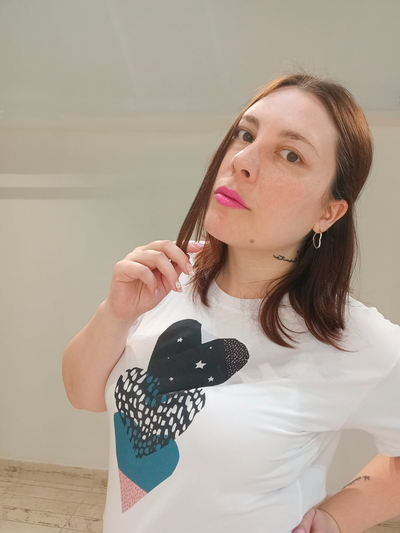 Remera Triple Corazón