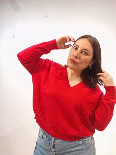 Sweater Cuello V