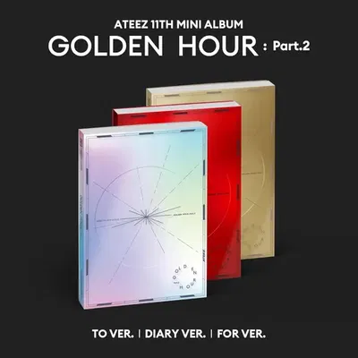 ATEEZ 11TH MINI ALBUM - GOLDEN HOUR : Part.2 DIARY VER