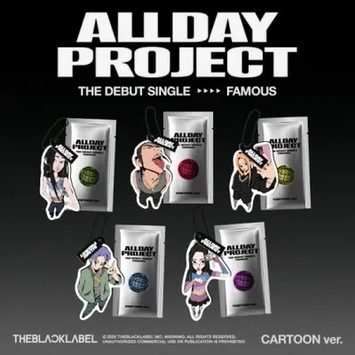 ALLDAY PROJECT The Debut Single – FAMOUS (CARTOON Ver.) ANNIE VERDE