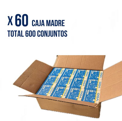CAJA MADRE X60 CAJAS DISCOS TACÓGRAFO VDO, 7 DIAS, 125 KM/H