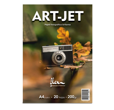 RESMA PAPEL FOTO BRILLANTE 200GR X20U FLEX