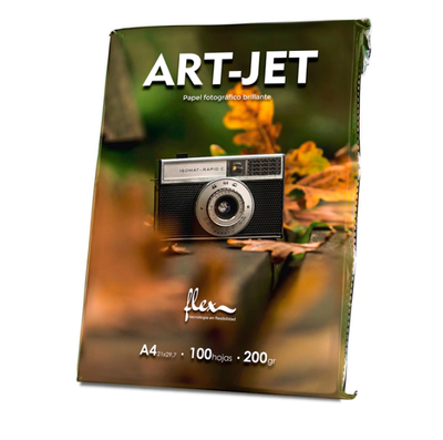 RESMA PAPEL FOTO BRILLANTE 200GR X100U FLEX
