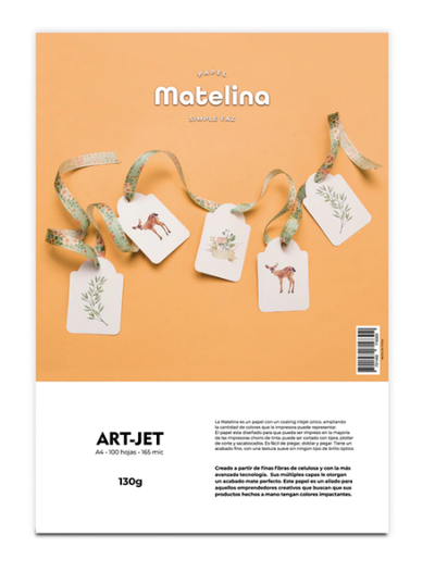 RESMA PAPEL FOTO MATE 130GR X100U