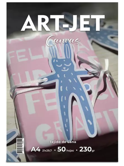 RESMA PAPEL FOTO CANVAS LANA 230GR X50U