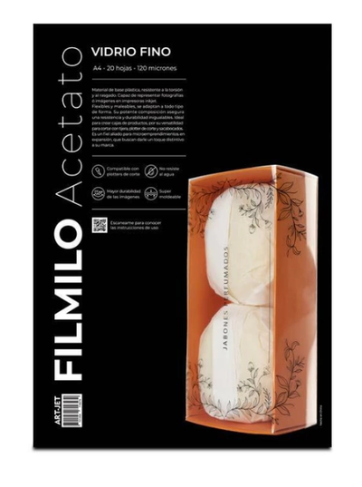 RESMA FILMILO ACETATO VIDRIO FINO X20U 120M