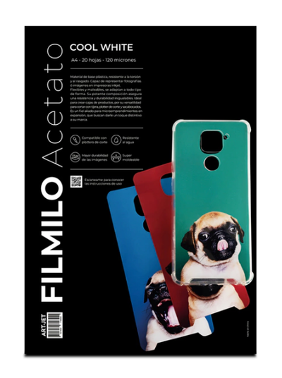 RESMA FILMILO ACETATO COOL WHITE X20U 120M