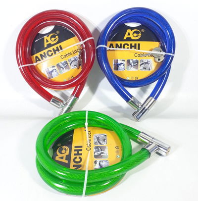 LINGA PARA BICI PUNTA METAL 1M