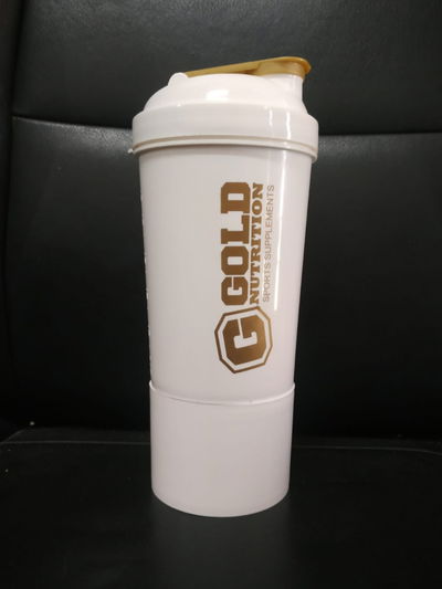 SHAKER GOLD C/COMPARTIMIENTO