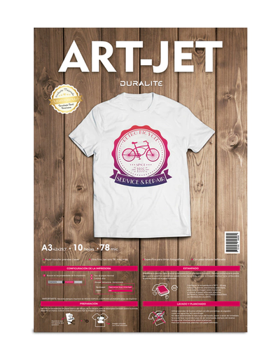 RESMA PAPEL DURALITE CLARAS 78MIC X10U