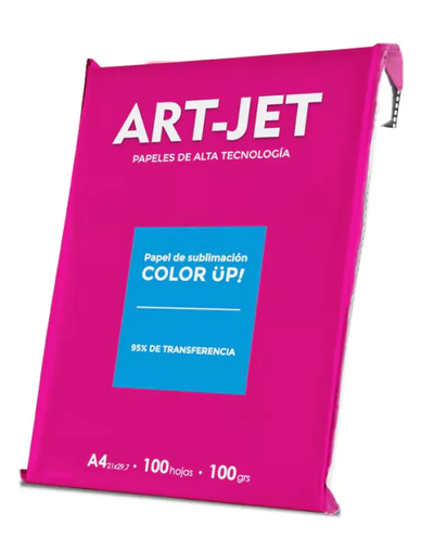 RESMA PAPEL SUBLIMAR COLOR UP 100GR X100U