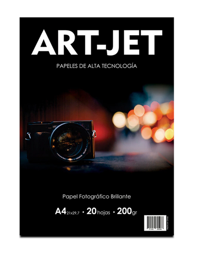 RESMA PAPEL FOTO BRILLANTE 200GR X20U C