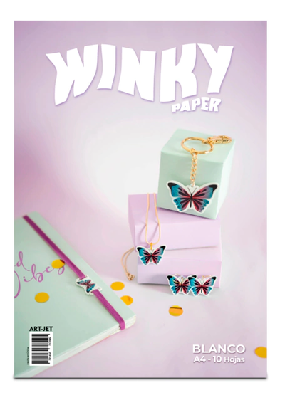 RESMA WINKY PAPER BLANCO X10U