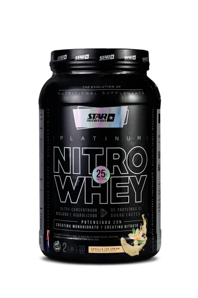 NITRO WHEY STAR VAINILLA ICE CREAM 2LB